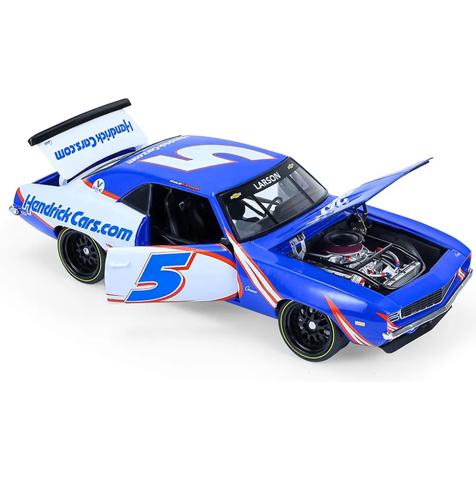 1969 Chevrolet Camaro - Kyle Larson / Hendrick Motorsports First Win Tribute 1:18 Scale Diecast Model Car by Highway 61