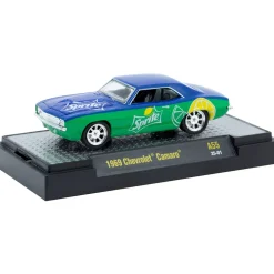 1969 Chevrolet Camaro - Sprite 1:64 Scale Diecast Model Car by M2 Machines