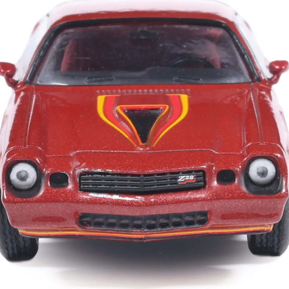 1978 Chevrolet Camaro Z28 - Carmine Metallic 1:64 Scale Diecast Model Car by IXO Models