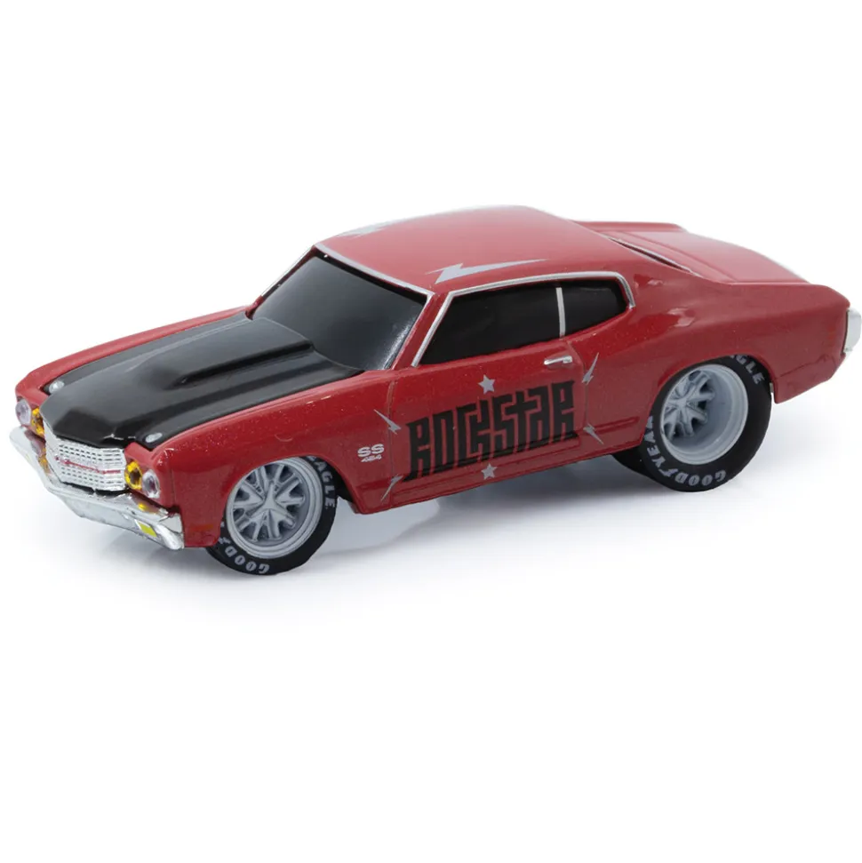 1970 Chevrolet Chevelle SS - Red Rockstar 1:64 Scale Diecast Model Car by M2 Machines