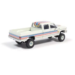 1976 Chevrolet Custom Deluxe K30 Fleetside - July 4th 250th Anniversary Exclusive 1:64 Scale Diecast Model Truck by IXO Models
