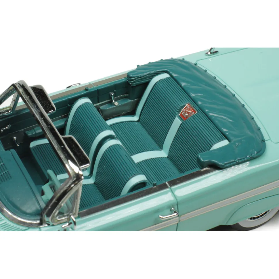 1961 Chevrolet Impala Convertible - Green 1:43 Scale Cast Resin Model Car by Goldvarg Collection