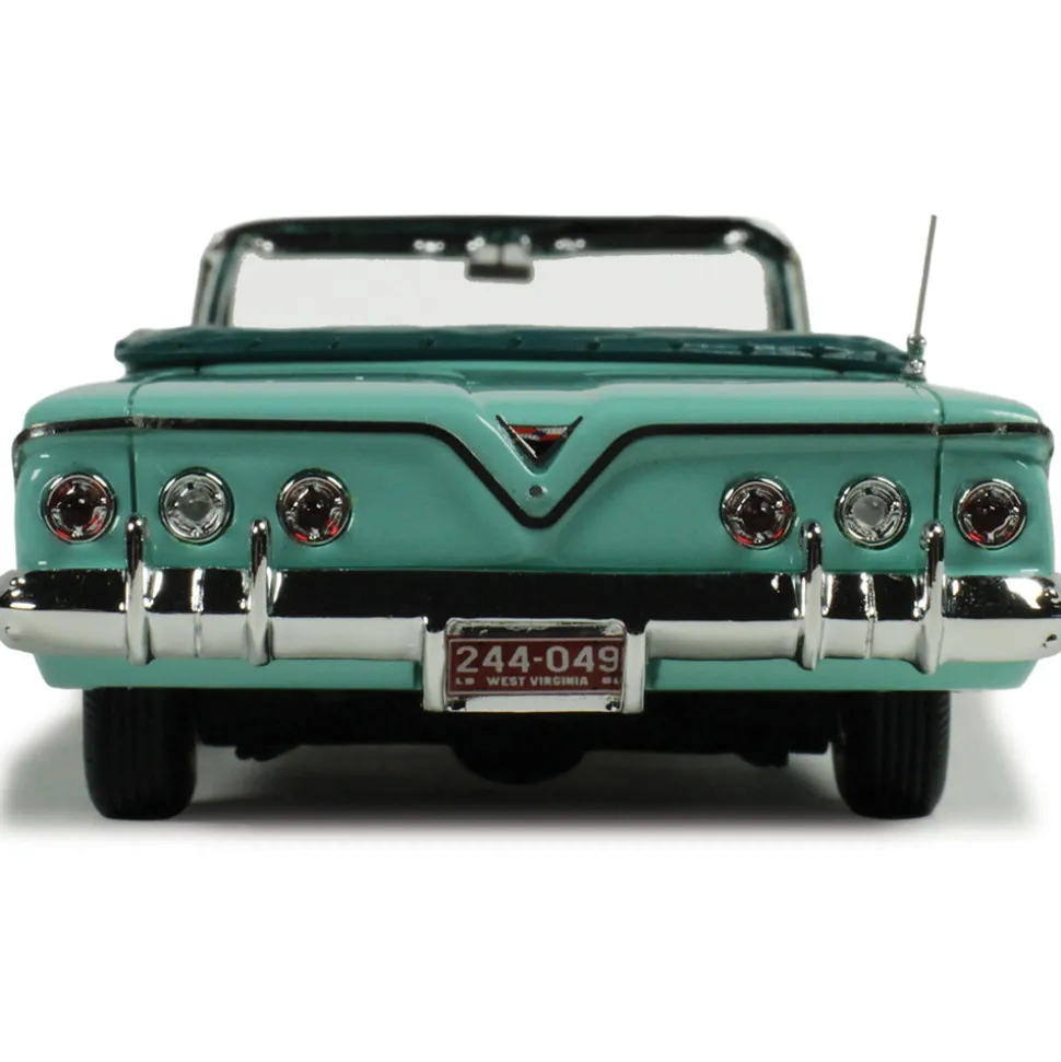 1961 Chevrolet Impala Convertible - Green 1:43 Scale Cast Resin Model Car by Goldvarg Collection