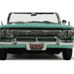 1961 Chevrolet Impala Convertible - Green 1:43 Scale Cast Resin Model Car by Goldvarg Collection