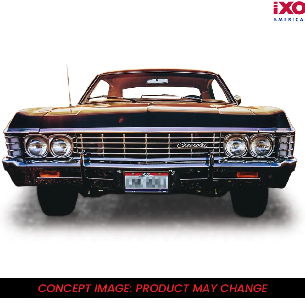 1967 Chevrolet Impala Sport Sedan - Black 1:43 Scale Diecast Model Car by IXO Models