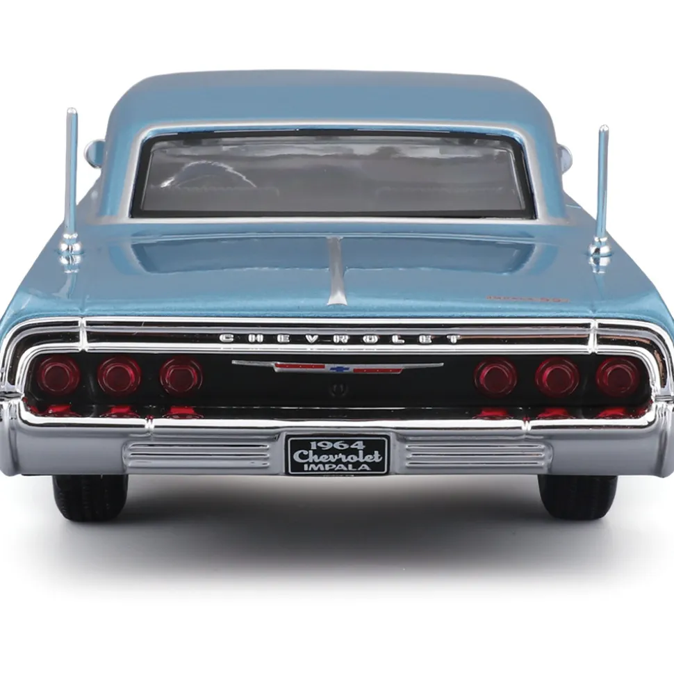 1964 Chevrolet Impala SS - Blue 1:24 Scale Diecast Model Car by Maisto