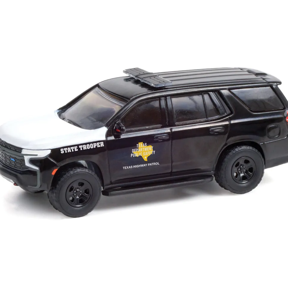 2021 Chevrolet Tahoe Police Pursuit Vehicle - Texas Highway Patrol 1:64 Scale Diecast Model Truck by Greenlight