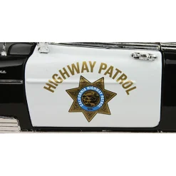 1950 Chevy Bel Air California Highway Patrol Car 1:18 Scale Diecast Model by Motormax