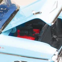 1957 Chevy Bel Air Convertible - Blue 1:18 Scale Diecast Model by Motormax