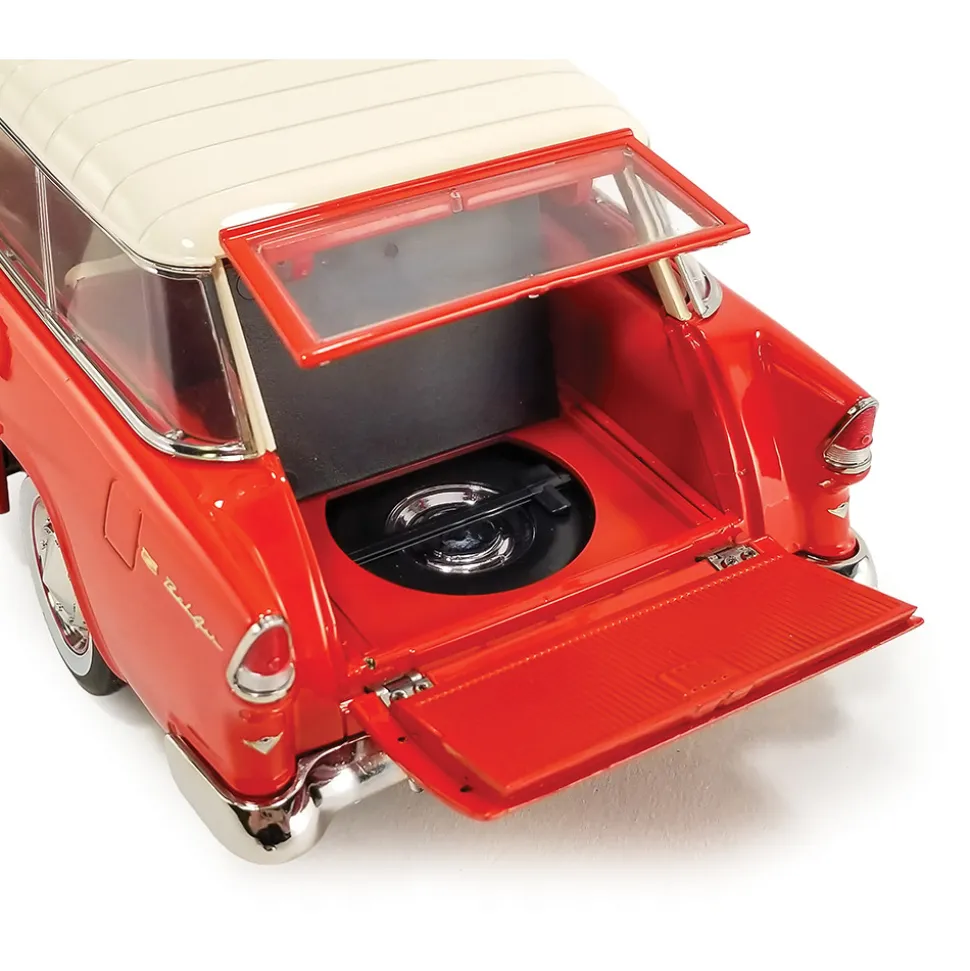 1955 Chevy Bel Air Nomad Wagon 1:18 Scale Diecast Model Car by Acme
