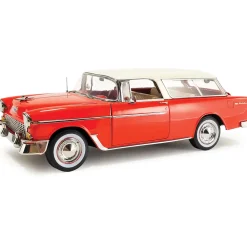 1955 Chevy Bel Air Nomad Wagon 1:18 Scale Diecast Model Car by Acme