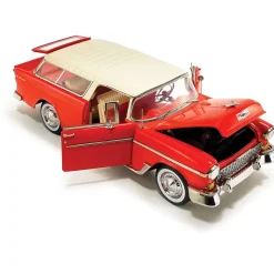 1955 Chevy Bel Air Nomad Wagon 1:18 Scale Diecast Model Car by Acme