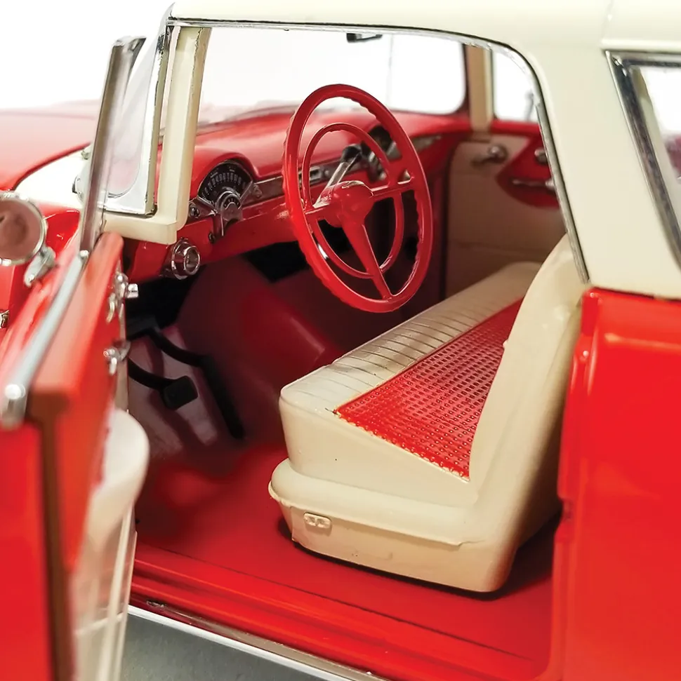 1955 Chevy Bel Air Nomad Wagon 1:18 Scale Diecast Model Car by Acme