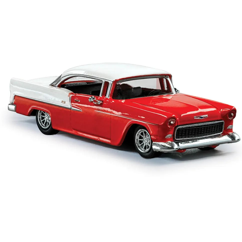1955 Chevy Bel Air - Red 1:64 Scale Diecast Model Car by Majorette
