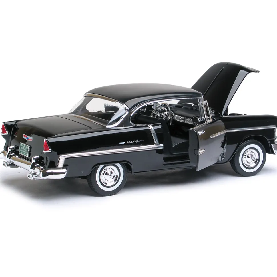1955 Chevy Bel Air Sport Coupe 1:18 Scale Diecast Model by Motormax