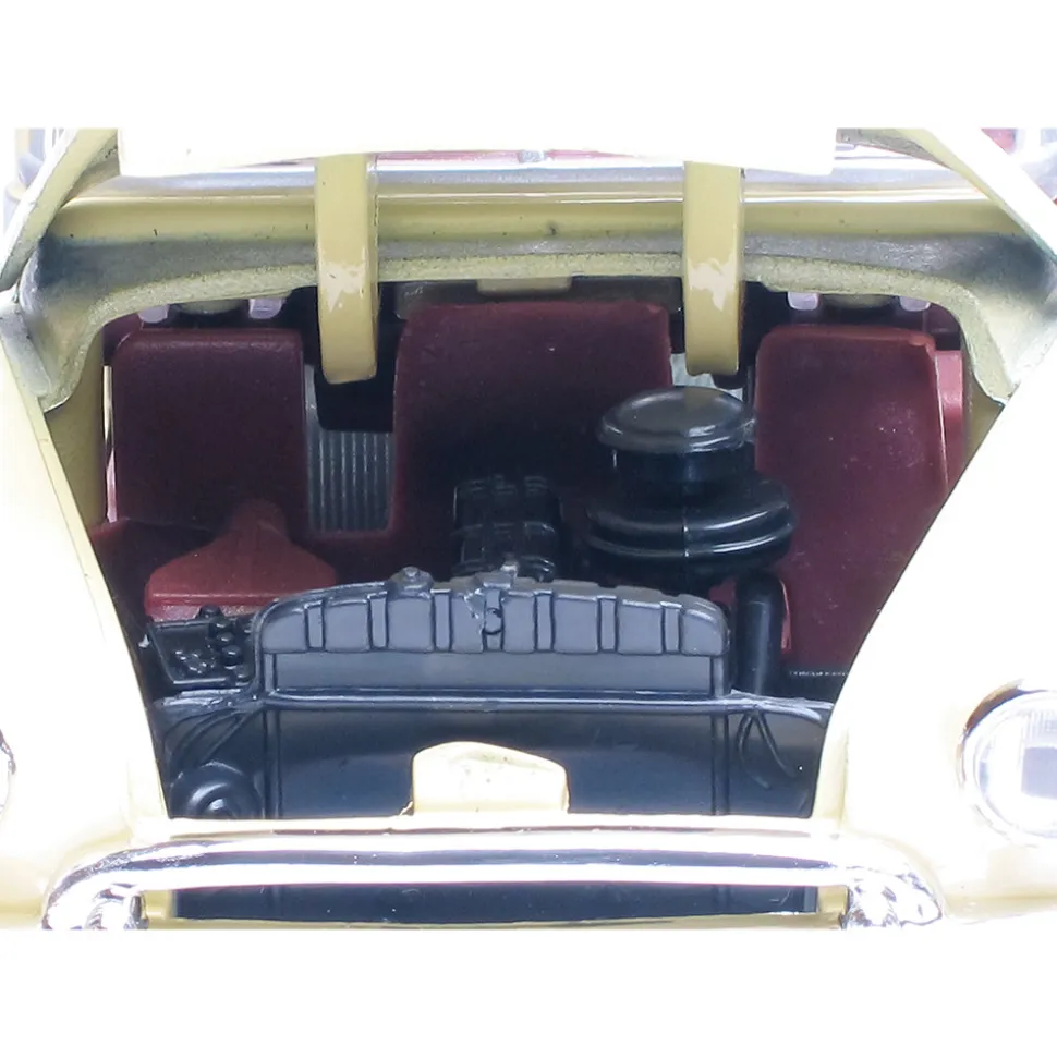1950 Chevy Bel Air - Yellow 1:24 Scale Diecast Model Car by Motormax