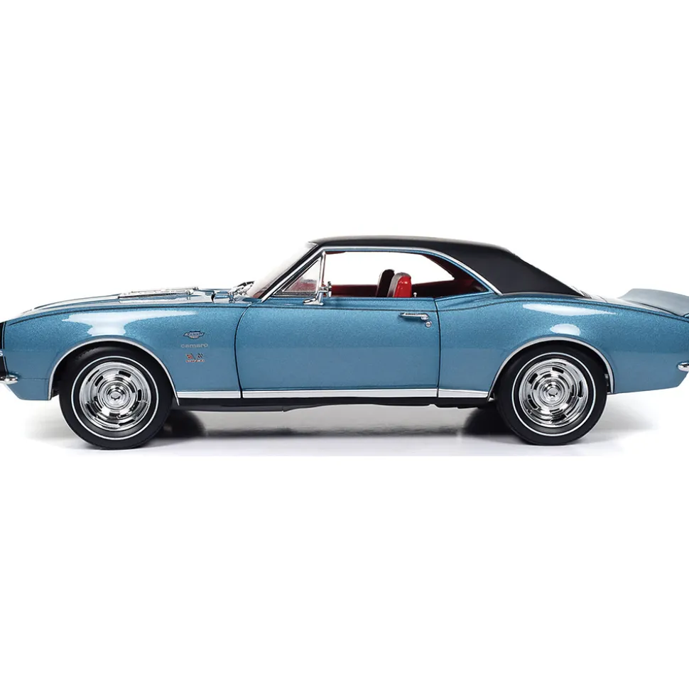 1967 Chevy Camaro Coupe MCACN - Nantucket Blue 1:18 Scale Diecast Model Car by American Muscle - Ertl