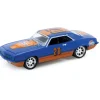 1969 Chevy Camaro - Gulf Livery 1:64 Scale Diecast Model Car by M2 Machines