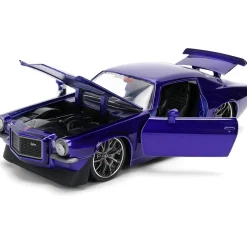 1971 Chevy Camaro - Indigo 1:24 Scale Diecast Model Car by Jada Toys