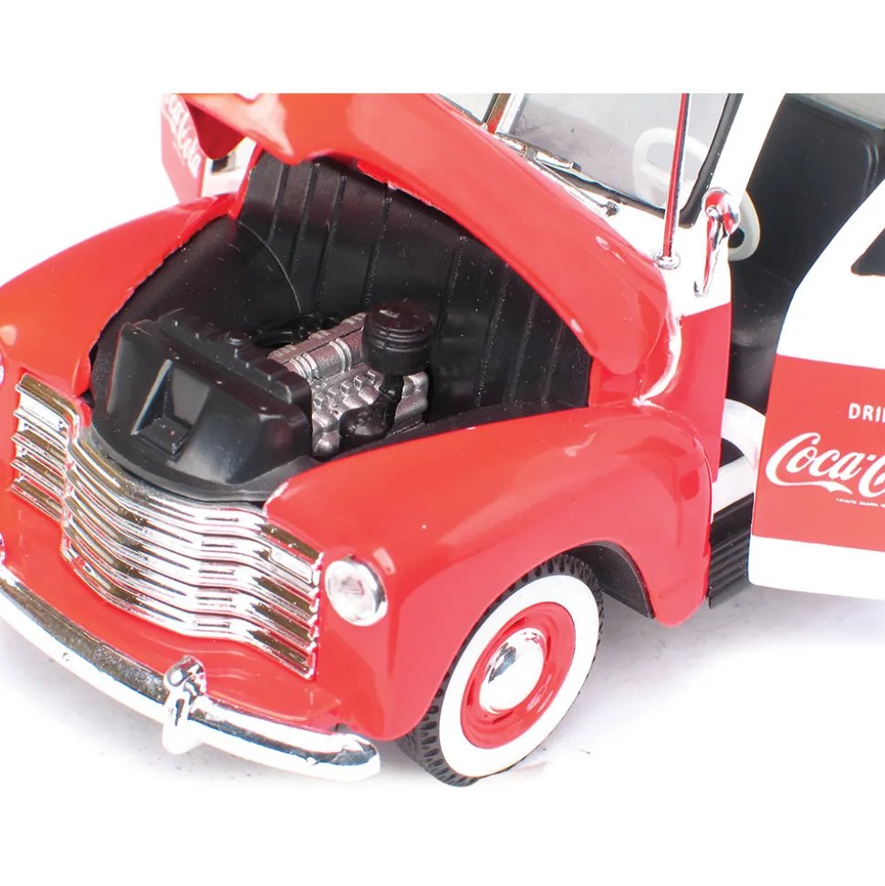 1953 Chevy Coca-Cola Pickup & Cooler 1:43 Scale Diecast Model by Motor City Classics