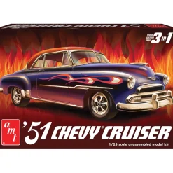1951 Chevy Custom Cruiser 1:25 Scale Model Kit by AMT