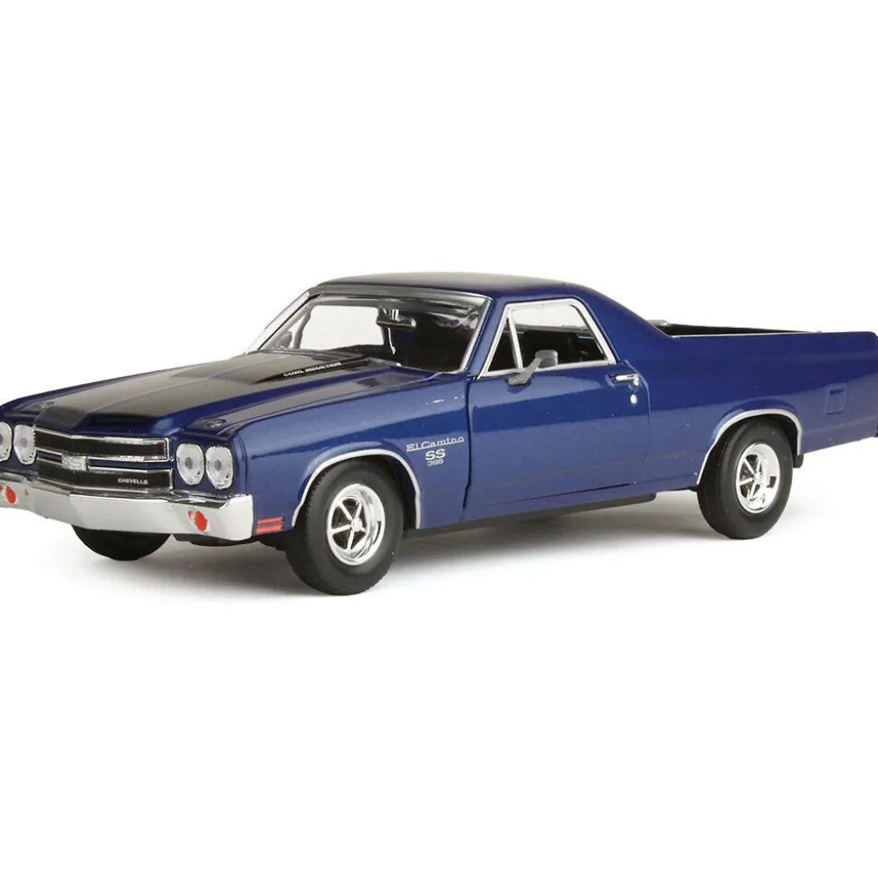 1970 Chevy El Camino - blue 1:24 Scale Diecast Model by Motormax
