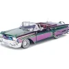 1958 Chevy Impala - Custom Wrap 1:24 Scale Diecast Model Car by Motormax