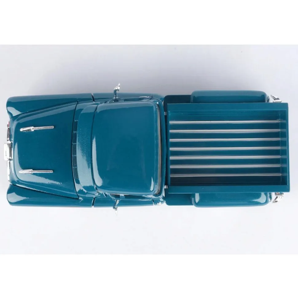 1957 Chevy 3100 Pickup - Ocean Green 1:24 Scale Diecast Model Truck by Motormax