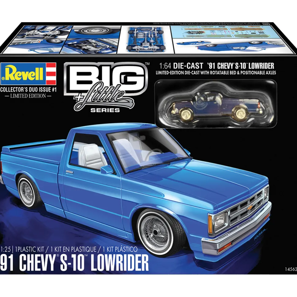 1991 Chevy S-10 Lowrider Special Edition Model Kit 1:25 Scale Plastic Model Kit by Revell
