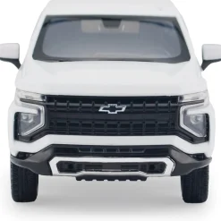 2025 Chevy Tahoe PPV Builder Kit - White 1:24 Scale Diecast Model Truck by Motormax
