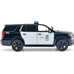2025 Chevy Tahoe PPV LAPD - Light & Sound 1:24 Scale Diecast Model Truck by Motormax