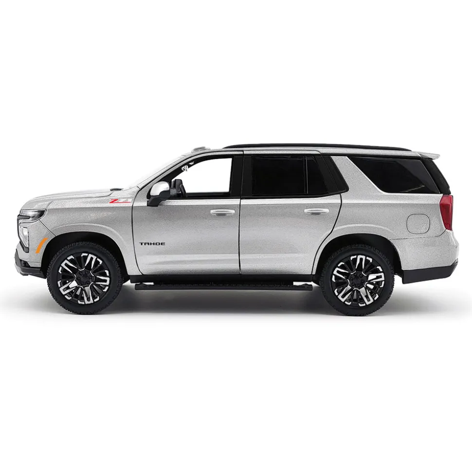 2025 Chevy Tahoe Z71 - Sterling Grey 1:24 Scale Diecast Model Truck by Motormax