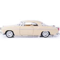 1955 Chrysler C300 - Beige 1:24 Scale Diecast Model Car by Motormax