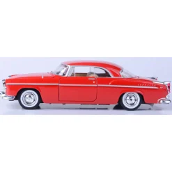 1955 Chrysler C300 - Red 1:24 Scale Diecast Model Car by Motormax