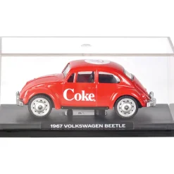 1967 Coca-Cola Volkswagen Beetle 1:50 Scale Diecast Model Car by Motor City Classics