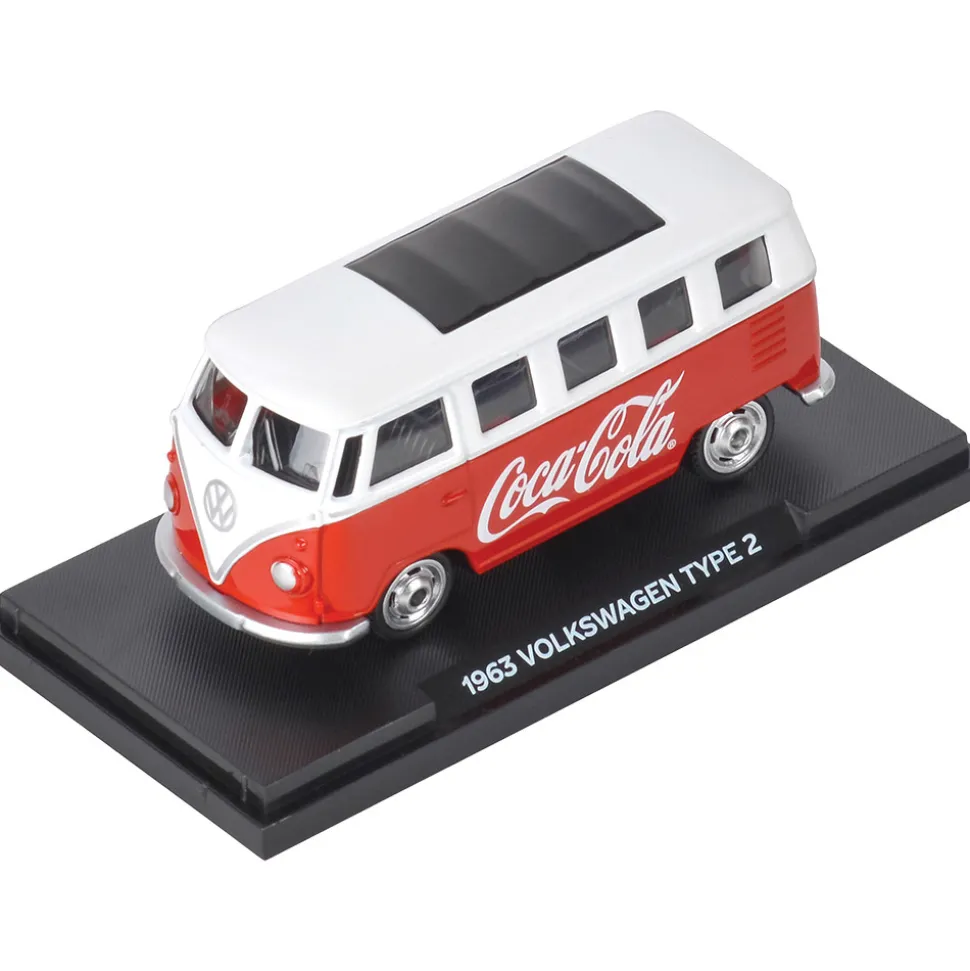 1963 Coca-Cola Volkswagen Type 2 1:50 Scale Diecast Model Truck by Motor City Classics