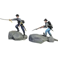 Confederate Officer and Infantryman 1/30 Figure Set No.2 William Britain (31490) 1:30 scale by William Britain