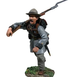 Confederate Texas Brigade Charging No. 4 1/30 Figure William Britain (31367) 1:30 scale Metal by William Britain