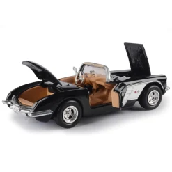 1959 Corvette - Black 1:24 Scale Diecast Model Car by Motormax