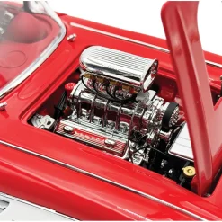 1961 Corvette Gasser - Red 1:18 Scale Diecast Model Car by Acme