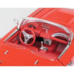 1958 Corvette - Red 1:18 Scale Diecast Model by Motormax