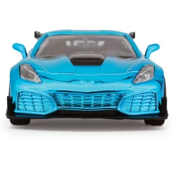 2019 Corvette ZR1 Mirror Finish Blue- That's a Wrap 1:24 Scale Diecast Model Car by Motormax
