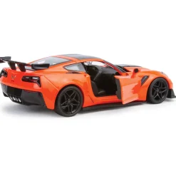 2019 Corvette ZR1 Track Pack - Sebring Orange 1:24 Scale Diecast Model Car by Motormax