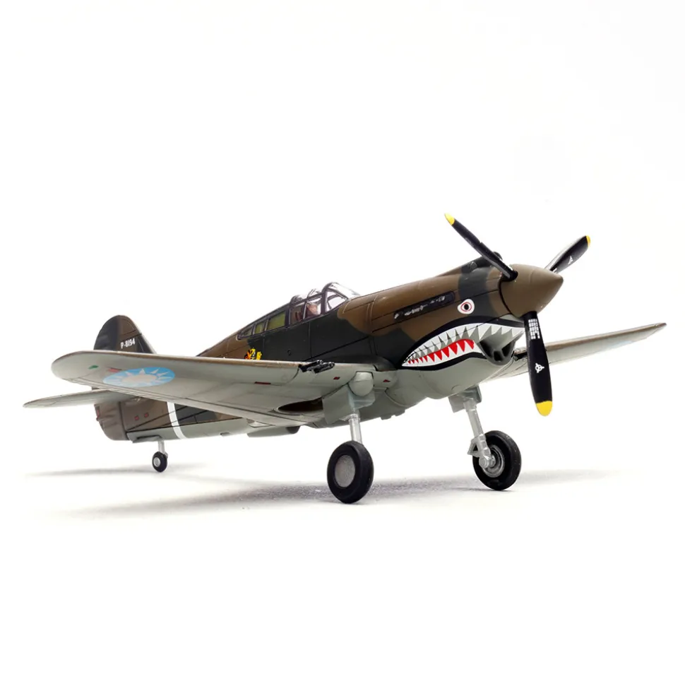 Curtiss P-40B/C Warhawk - "White 47," Robert Smith - Hell's Angel Flying Tigers - 1942 1:72 Scale Diecast Plane by Legion Models