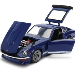 1972 Datsun 240Z - Blue JDM 1:24 Scale Diecast Model Car by Jada Toys