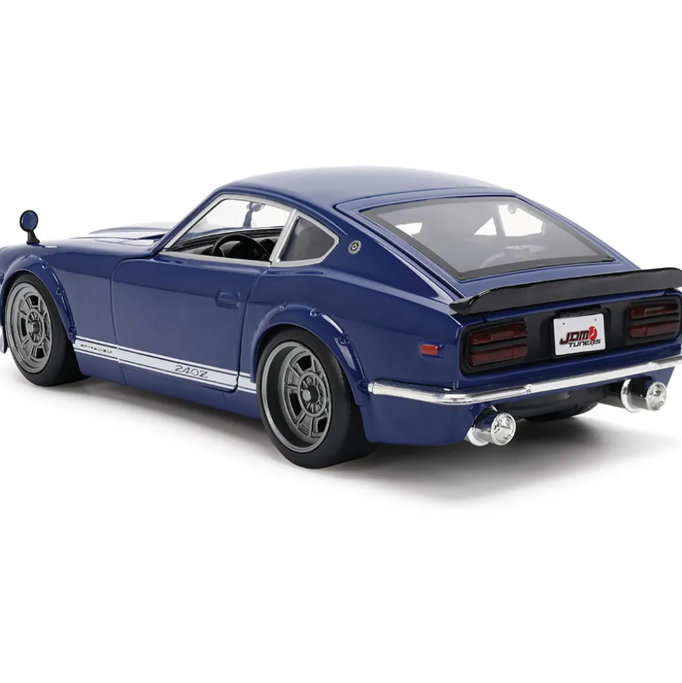 1972 Datsun 240Z - Blue JDM 1:24 Scale Diecast Model Car by Jada Toys
