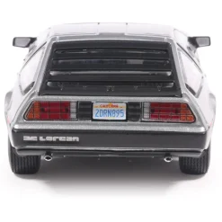 1981 DeLorean DMC-12 - Silver 1:43 Scale Diecast Model Car by IXO Models