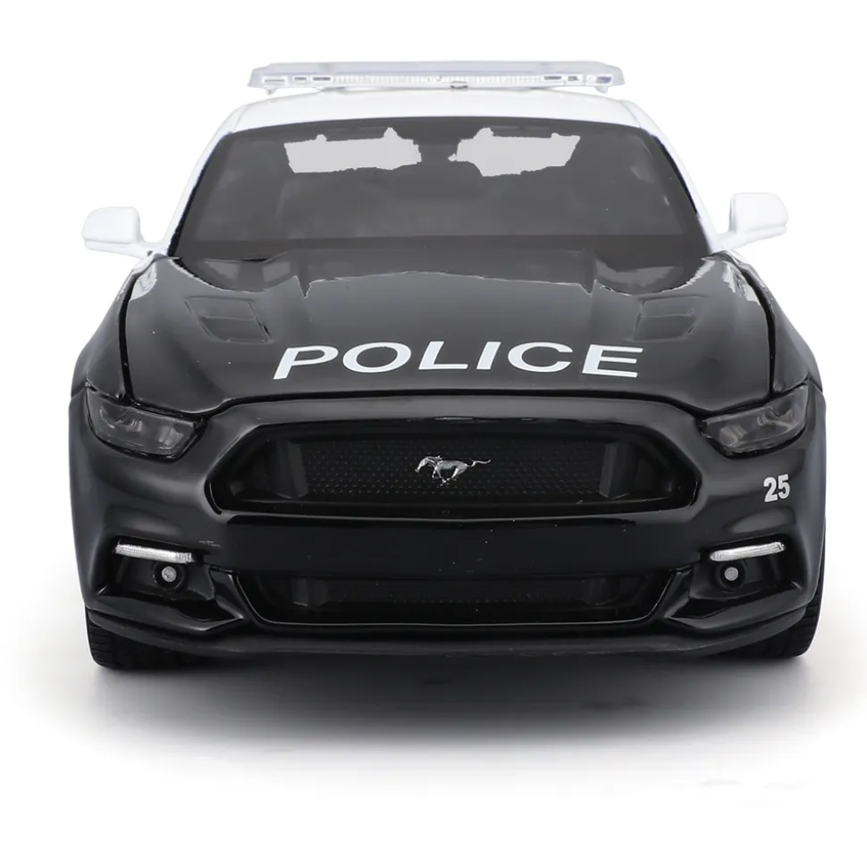 Design Authority 2015 Ford Mustang GT - B&W 1:24 Scale Diecast Model Car by Maisto