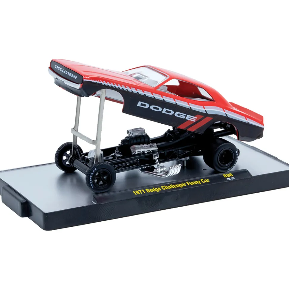 1971 Dodge Challenger Funny Car - Dodge 1:64 Scale Diecast Model Car by M2 Machines