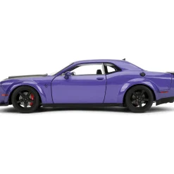 Dodge Challenger Hellcat Widebody - Plum Crazy 1:18 Scale Diecast Model Car by Pink Slips